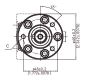 Preview: EPMM 20 CK RAL 9006 Hydraulic Motor