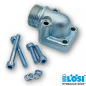 Preview: Angled flange 90°, PCD 40mm on 22L pipe, 4-hole