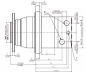 Preview: TMF 500 3 HD Hydraulic Motor with High-Pressure Seal
