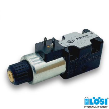 Brevini 4/2 Way Valve NG06 with Solenoid Coil, P-T Connected
