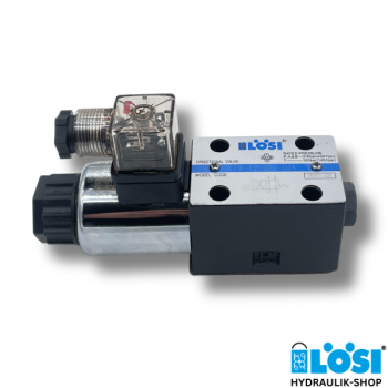 Hydraulic valve, 4/2 way valve, solenoid valve NG06-2B2-24VDC