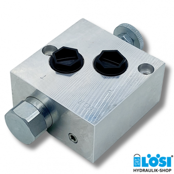 3-way hydraulic flow control valve, flange-mounted for EPM/EPRM, type: 3RD-R-G