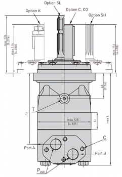 Preview: EPMT 315 C LSV Hydraulikmotor