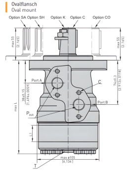 Preview: EPRM-N 80 C D Hydraulic Motor