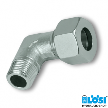 Angle screw-in connection conical, 06L, 90°