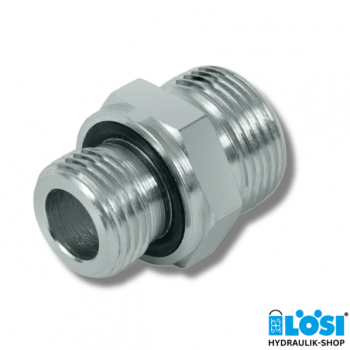 Straight screw-in connector Metric 12L, M18x1,5 (soft sealing)