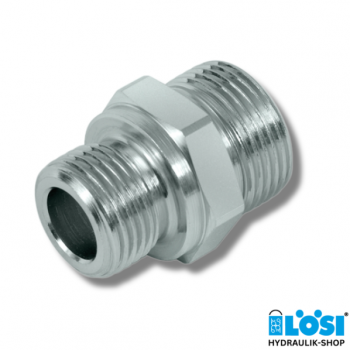 Straight screw-in connector Inch 10S, G3/8"