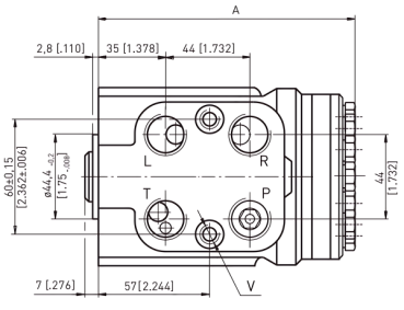 Preview: HKUS 200/4-100 Hydrostatische Lenkeinheit