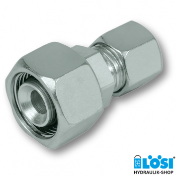 Hydraulic reducing connector metric, 10S/06S