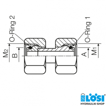 Straight connection port 22L