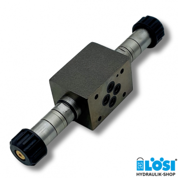 Preview: Argo Hytos 4/3-Way Hydraulic Valve NG06 with Ports A, B, P, and T blocked (without Coils)