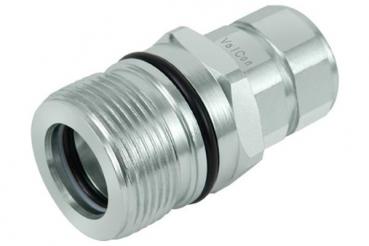HD SCHRAUBKUPPLUNG MUFFE BG 3 1/2" BSP IG, PMAX. 400 BAR, NBR DICHTUNG, ValCon®