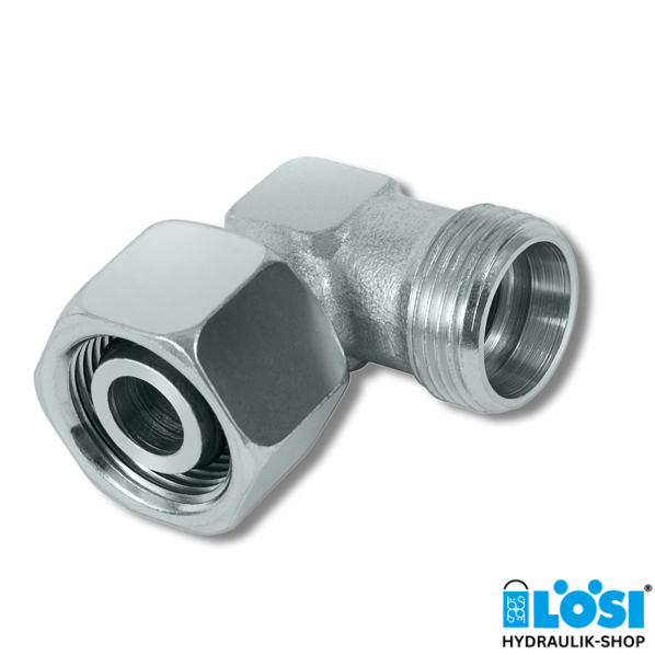 Adjustable angle-screw connection 12L, 90° now in LÖSI HYDRAULIC SHOP