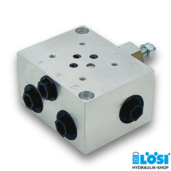 Base Plate 1-fold with PRV NG06 BPC-3