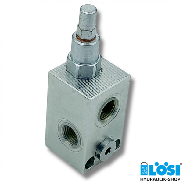 Hydraulic valve, pressure relief valve, max. 60 liters (DBV 60l 1/2")