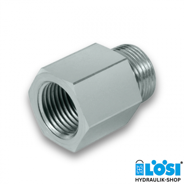 Gerade Aufschraubverschraubung (Hydraulik) zöllig, 18L