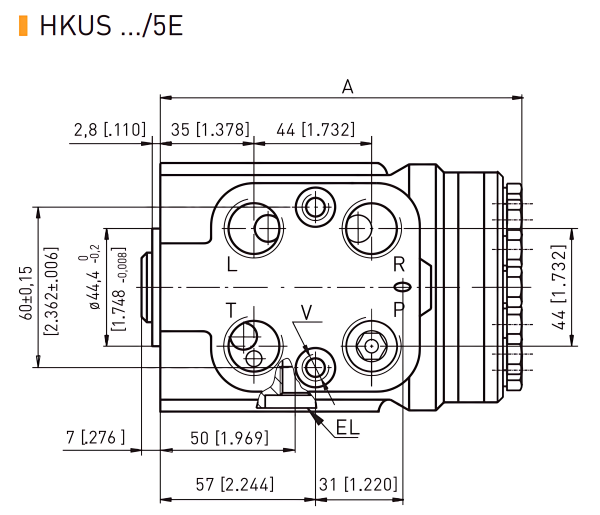 HKUS 50/5E-125 Steering Unit