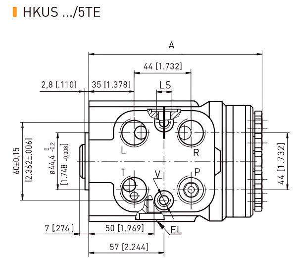 HKUS 160/5TE-100 Steering Unit