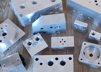 Verschiedene CNC Frästeile aus Aluminium